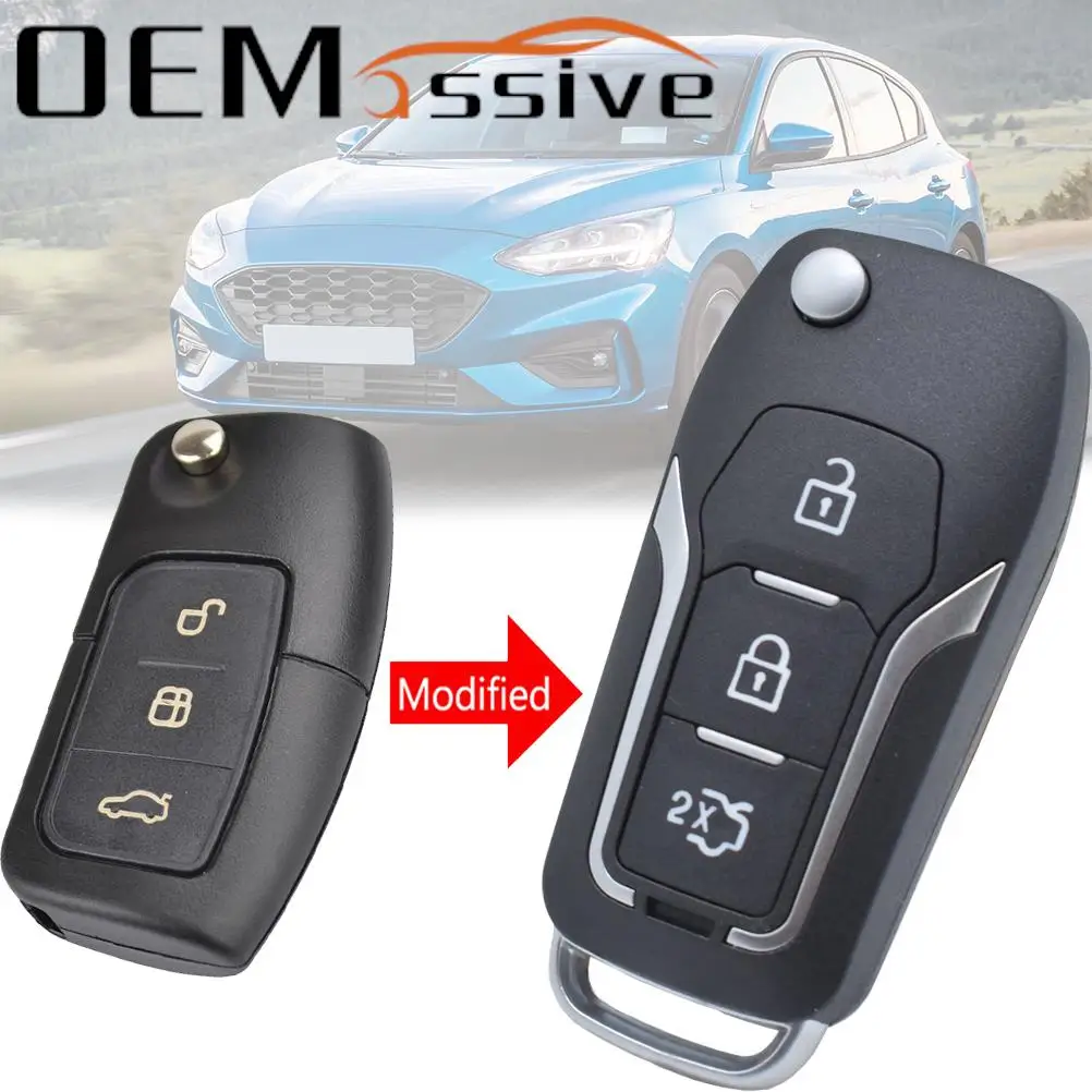 3 Buttons Remote Control Car Key Shell Case Fob For Ford Focus mondeo Fiesta B Max C Max S Max Galaxy Modified Flip Folding Key
3 Buttons Remote Control Car Key Shell Case Fob For Ford Focus mondeo Fiesta B Max C Max S Max Galaxy Modified Flip Folding Key