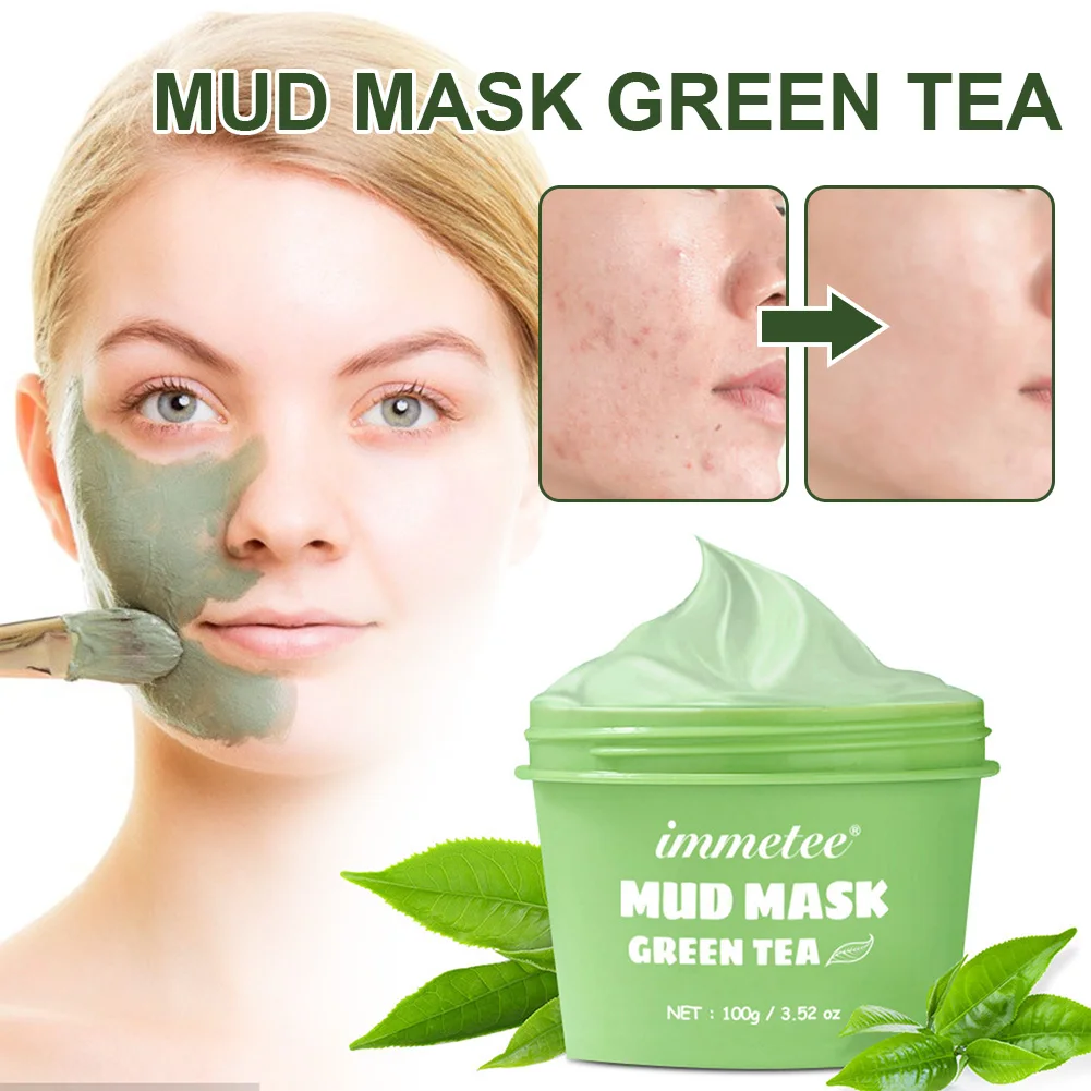 Green Tea Mud Mask Deep Pore Cleansing Acne Removal Anti-Wrinkles Peel Off Mask Hydrating Facial Mask
Green Tea Mud Mask Deep Pore Cleansing Acne Removal Anti-Wrinkles Peel Off Mask Hydrating Facial Mask