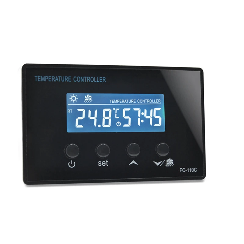FC-110C 230V10A LCD Mini Sauna Room Foot Spa Digital Temperature Controller With Countdown Timer Regulator Thermostat
FC-110C 230V10A LCD Mini Sauna Room Foot Spa Digital Temperature Controller With Countdown Timer Regulator Thermostat