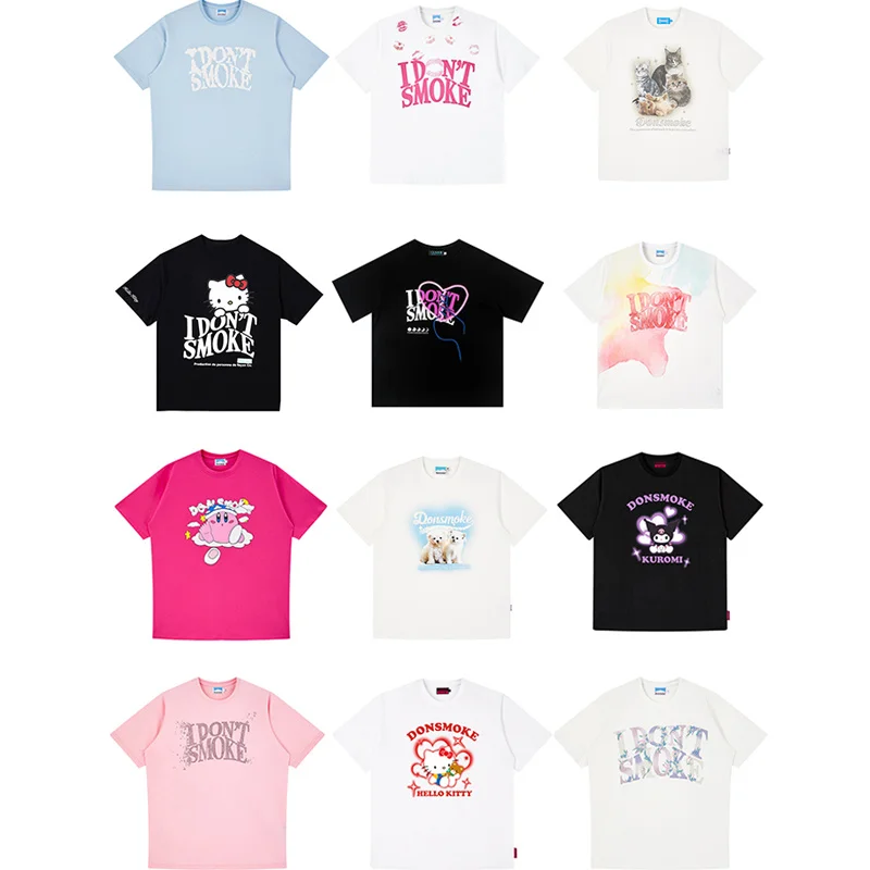 Sanrio Genuine Summer Kawaii Anime My Melody Hello Kitty Cinnamoroll Kuromi Home Travel Birthday Gift T-Shirt Couples Outfit
Sanrio Genuine Summer Kawaii Anime My Melody Hello Kitty Cinnamoroll Kuromi Home Travel Birthday Gift T-Shirt Couples Outfit