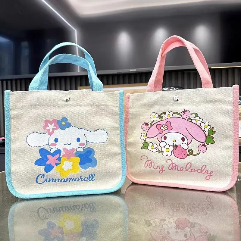 Anime Sanrio Hellokitty My Melody Kawaii Canvas Bag Cute Girl Shoulder Bag Storage Bag Large Capacity Handbag Lunch Bag Gift
Anime Sanrio Hellokitty My Melody Kawaii Canvas Bag Cute Girl Shoulder Bag Storage Bag Large Capacity Handbag Lunch Bag Gift