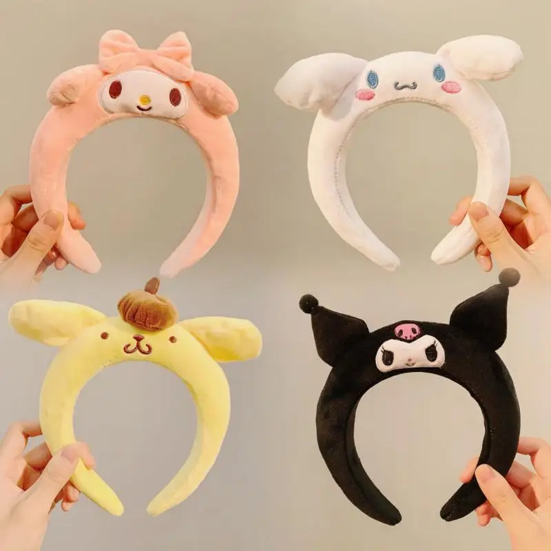 Kawaii Hair Band Sanrio My Melody Kuromi Cinnamoroll Pompom Purin Hair Accessories Anime Cute Cartoon Plush Headdress Girls Gift
Kawaii Hair Band Sanrio My Melody Kuromi Cinnamoroll Pompom Purin Hair Accessories Anime Cute Cartoon Plush Headdress Girls Gift
