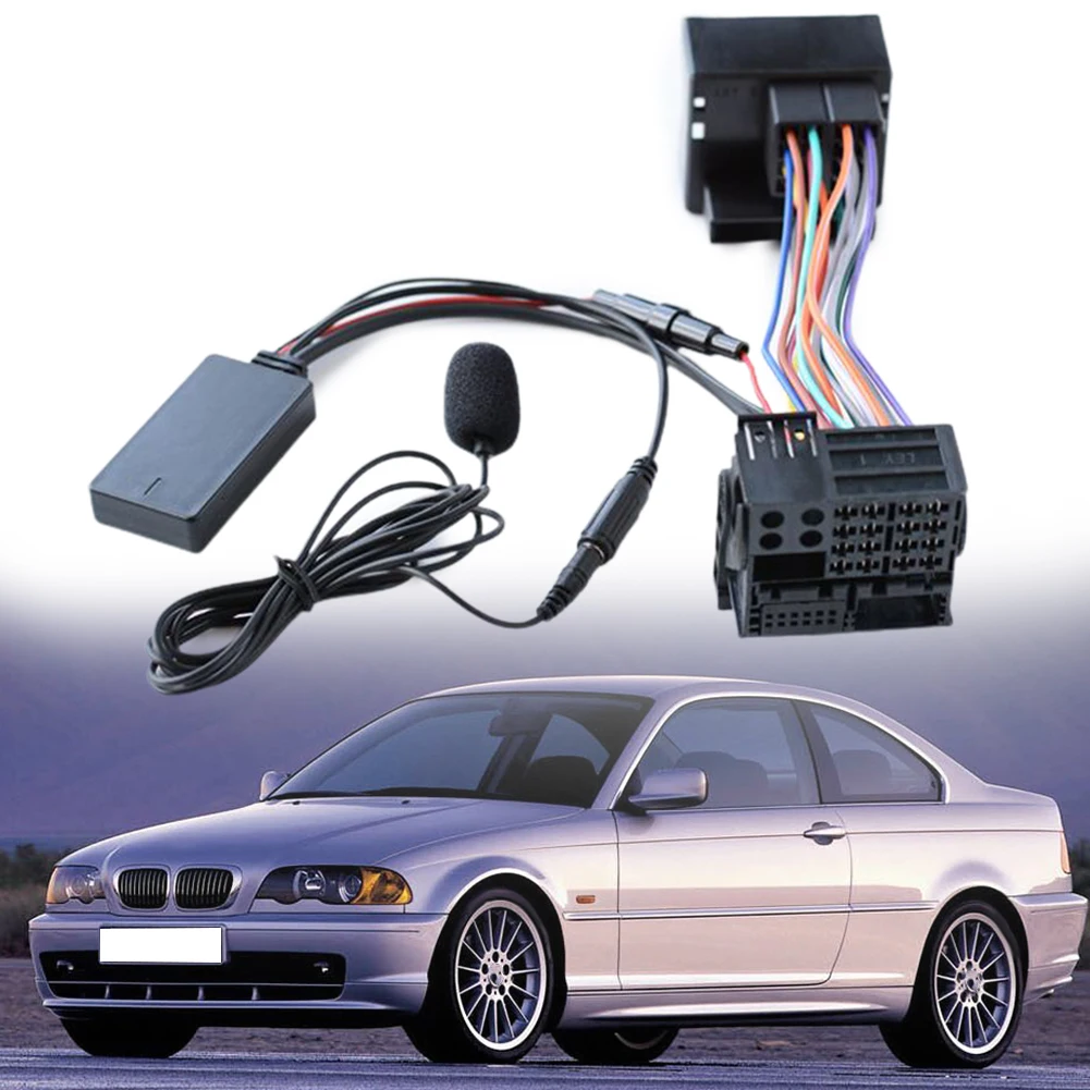 For BMW E46 3 Series Radio Bluetooth-Compatible 10Pin AUX IN Audio Cable Adapter Replacement Car Electronics Accessories
For BMW E46 3 Series Radio Bluetooth-Compatible 10Pin AUX IN Audio Cable Adapter Replacement Car Electronics Accessories