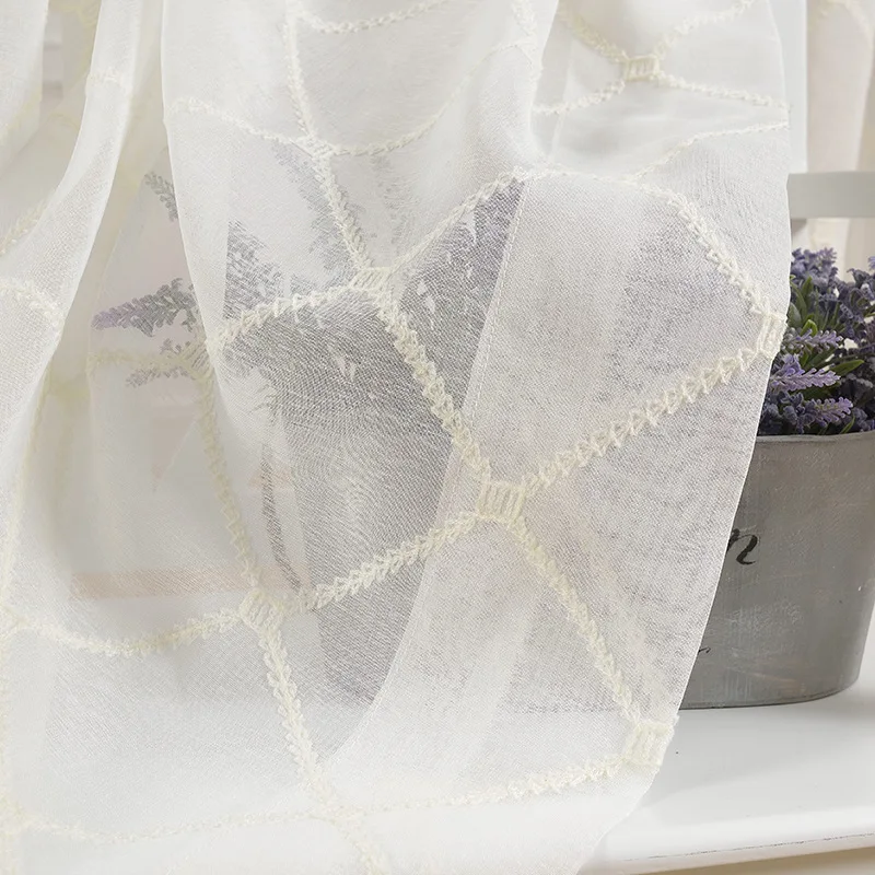 Curtains for Living room dining bedroom Three-dimensional embroidery all-match window screen geometric lattice Chinese -xj
Curtains for Living room dining bedroom Three-dimensional embroidery all-match window screen geometric lattice Chinese -xj