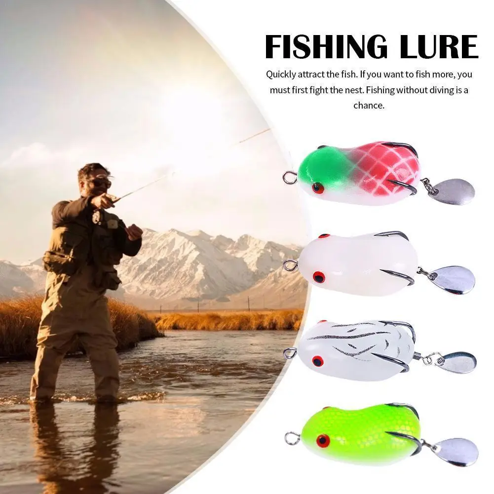1pc Fishing Lure 2023 Model Of Froge Lure Artificial Material Artificial Soft 4.2cm/1.65in-8g Fishing Lures Fishing And Fle R2U5
1pc Fishing Lure 2023 Model Of Froge Lure Artificial Material Artificial Soft 4.2cm/1.65in-8g Fishing Lures Fishing And Fle R2U5
