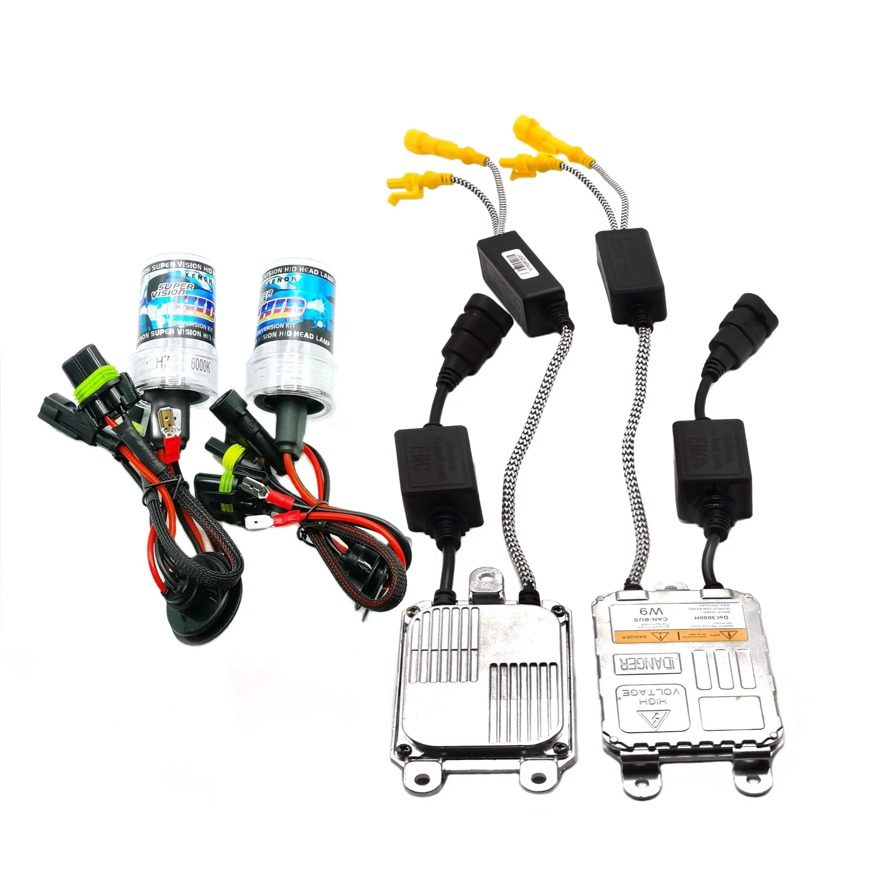 CANBUS 55W DLT W9 Xenon Kit High Quality H1 H3 H7 H11 9005 9006 9012 D2H 4300K 6000K 8000K 10000K 12V Cars HID Headlights
CANBUS 55W DLT W9 Xenon Kit High Quality H1 H3 H7 H11 9005 9006 9012 D2H 4300K 6000K 8000K 10000K 12V Cars HID Headlights