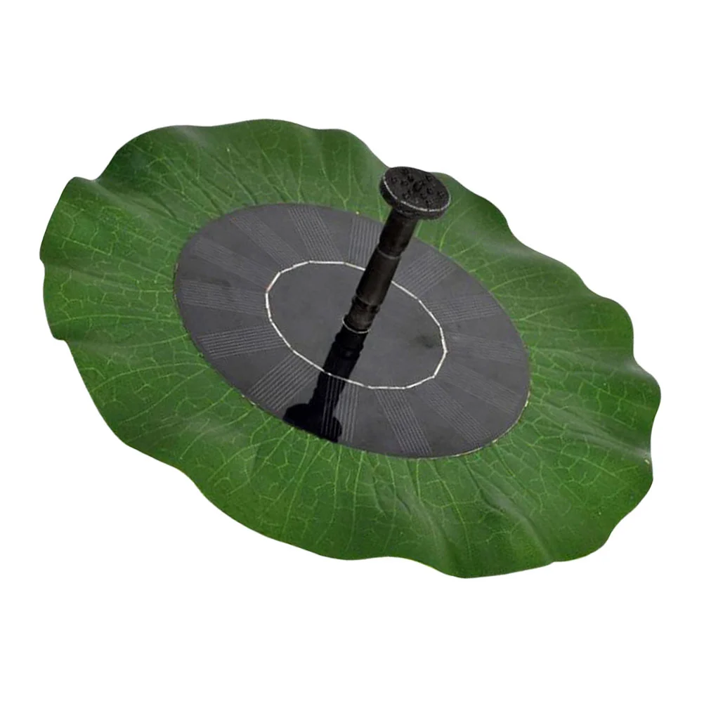 1 Set Solar Pond Fountain Bird Bath Fountain Lotus-leaf Pond Fountain, Solar Bird Bath Fountains for Decorate Friends Photo
1 Set Solar Pond Fountain Bird Bath Fountain Lotus-leaf Pond Fountain, Solar Bird Bath Fountains for Decorate Friends Photo