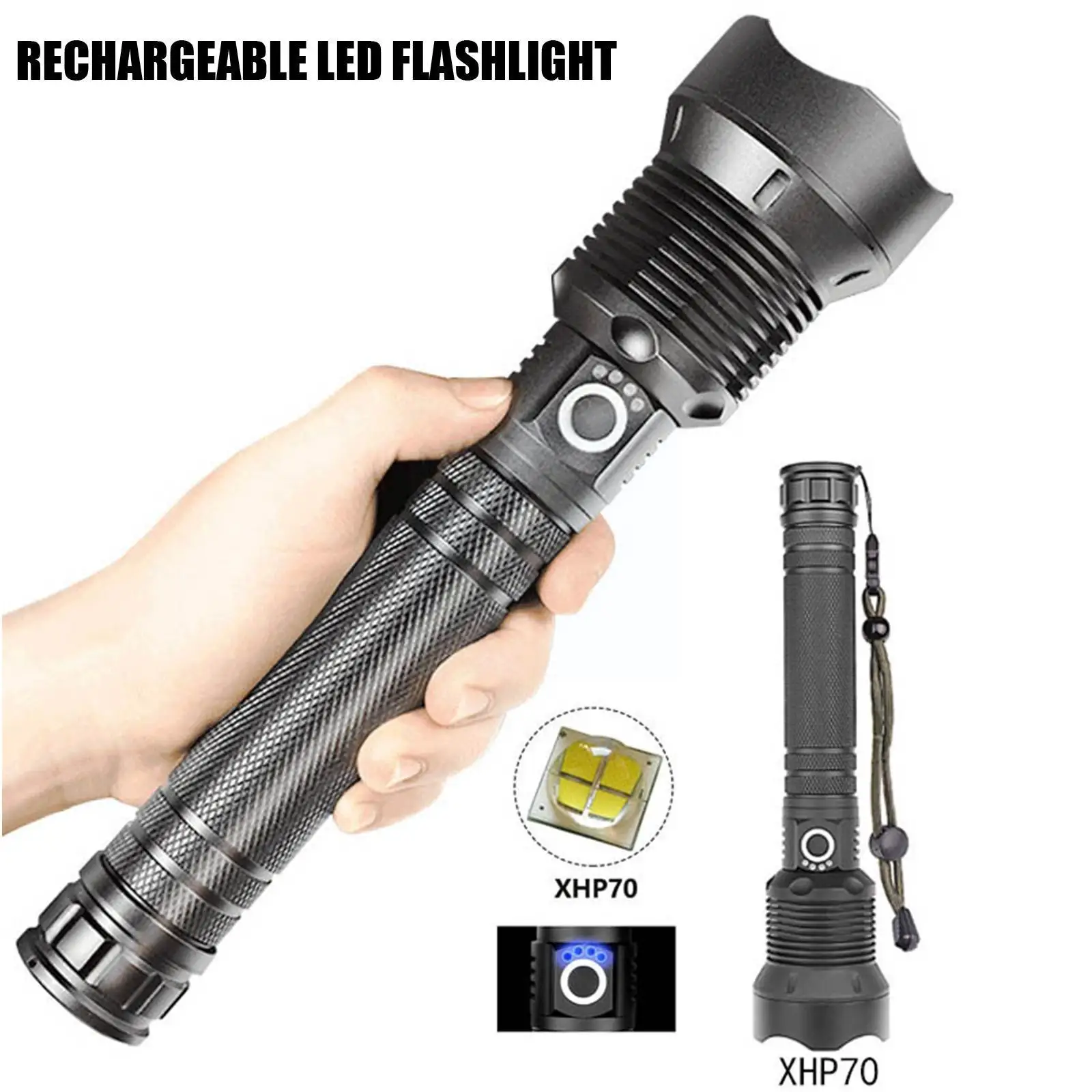 3 Modes Worlds Brightest Flashlight 1200mah Rechargeable Zoom Lantern For Camping Hiking Hunting Fishing I4d5
3 Modes Worlds Brightest Flashlight 1200mah Rechargeable Zoom Lantern For Camping Hiking Hunting Fishing I4d5
