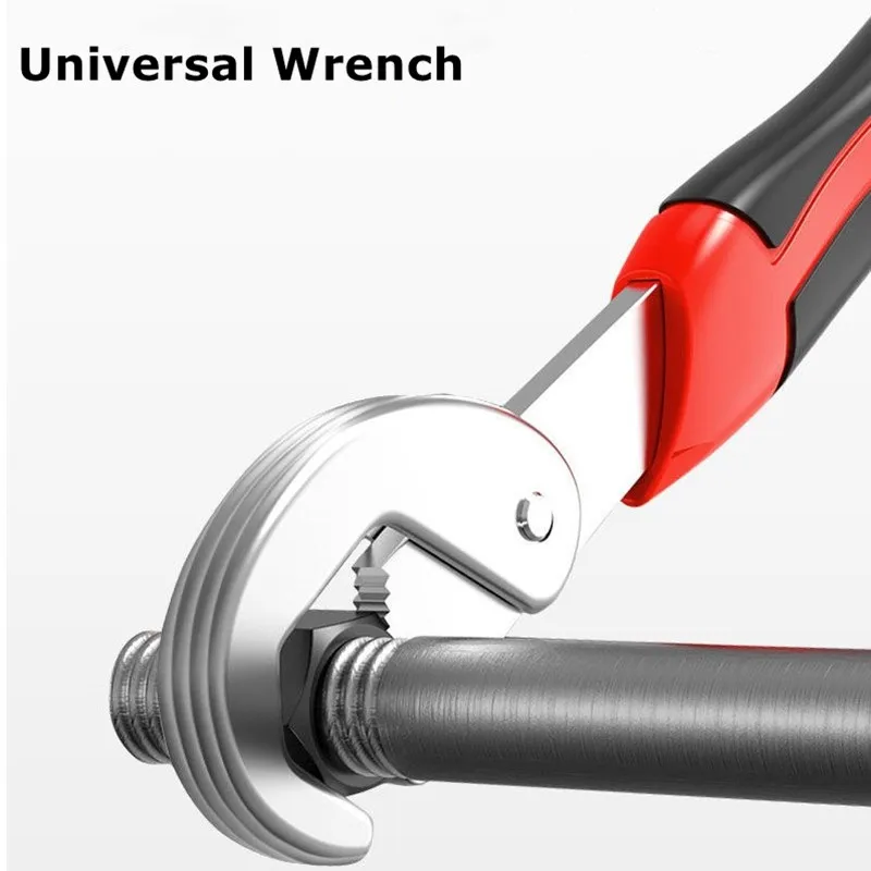 Universal Wrench Stainless Steel Pipe Multi-size Grip 6-32mm Adjustable Quick Snap Multi-function WoodWorking Hand Tools
Universal Wrench Stainless Steel Pipe Multi-size Grip 6-32mm Adjustable Quick Snap Multi-function WoodWorking Hand Tools