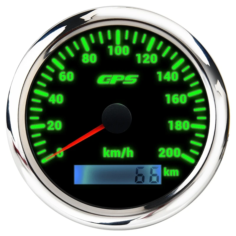 85MM GPS Marine Speedometer 0-200KM/H Speedometer 7-Color Backlight Digital Odometer For Yachts Boats
85MM GPS Marine Speedometer 0-200KM/H Speedometer 7-Color Backlight Digital Odometer For Yachts Boats