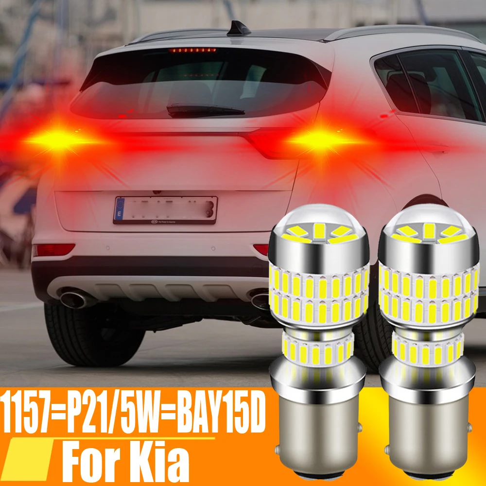 

1157 P21/5W BAY15D 7528 Led Brake Lights Stop Bulb Diode Tail Lamp 12v For Kia Sportage Rio 3 4 Sorento Ceed Stonic Soul Picanto