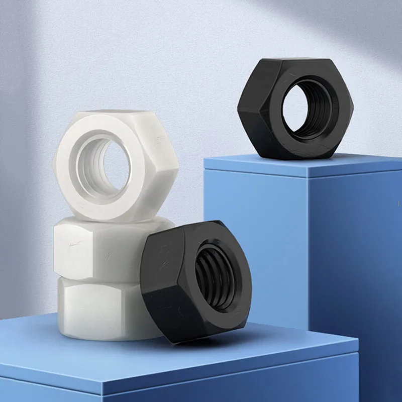 50Pcs Grade 4.8 Hexagon Nut M2 M2.5 M3 M4 M5 M6 M8 M10 M12 White/Black Insulation Plastic Nylon Hex Nut For Bolt Screw
50Pcs Grade 4.8 Hexagon Nut M2 M2.5 M3 M4 M5 M6 M8 M10 M12 White/Black Insulation Plastic Nylon Hex Nut For Bolt Screw