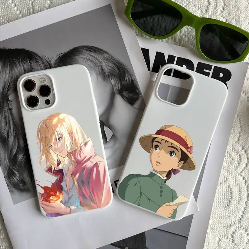 Howl's Howls Moving Castle anime Phone Case Candy Color for iPhone 6 7 8 11 12 13 s mini pro X XS XR MAX Plus
Howl's Howls Moving Castle anime Phone Case Candy Color for iPhone 6 7 8 11 12 13 s mini pro X XS XR MAX Plus