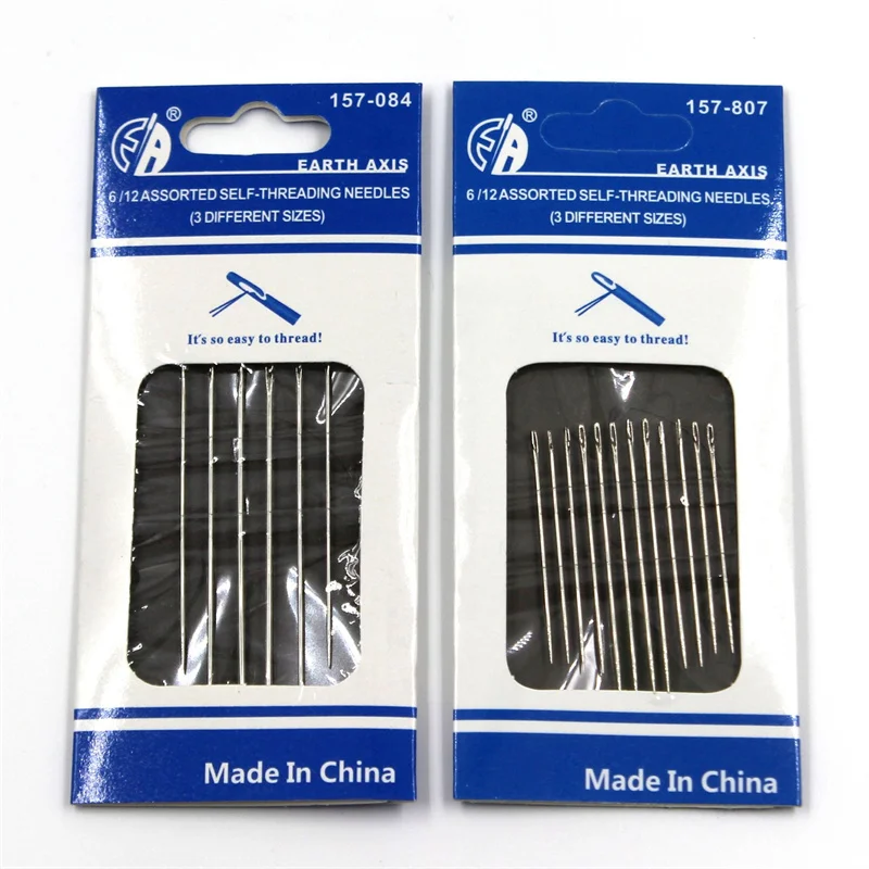 Stainless Steel Needles Hand Sewing Crafts Large Big Eye Manual For Embroidery Tapestry Punch Needle agujas de coser
Stainless Steel Needles Hand Sewing Crafts Large Big Eye Manual For Embroidery Tapestry Punch Needle agujas de coser