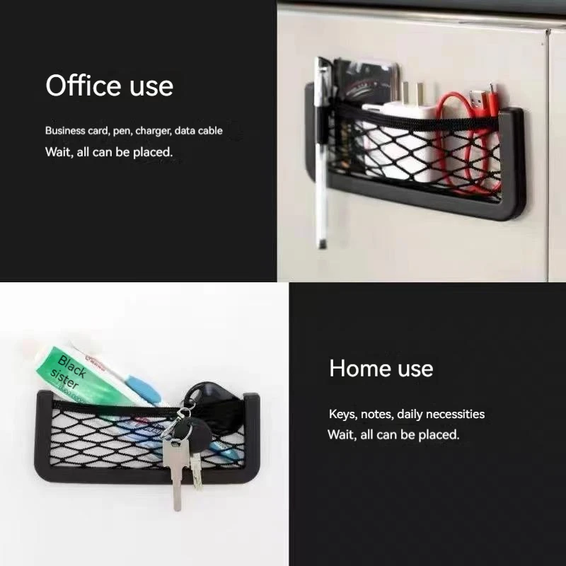 Diy Logo Universal Car Seat Side Back Storage Net Bag Phone Holder Pocket Organizer Double-Sided For The Net Bag
Diy Logo Universal Car Seat Side Back Storage Net Bag Phone Holder Pocket Organizer Double-Sided For The Net Bag