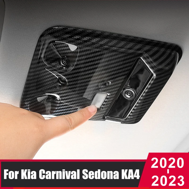 For Kia Carnival Sedona KA4 2020 2021 2022 2023 Interior Accessories Second Row Roof Reading Light Panel Lamp Frame Cover Trim 
For Kia Carnival Sedona KA4 2020 2021 2022 2023 Interior Accessories Second Row Roof Reading Light Panel Lamp Frame Cover Trim