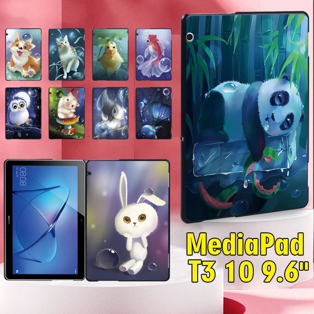 Case for Huawei MediaPad T3 10 9.6" Animal Pattern Tablet Back Shell L + Free Stylus
Case for Huawei MediaPad T3 10 9.6" Animal Pattern Tablet Back Shell L + Free Stylus