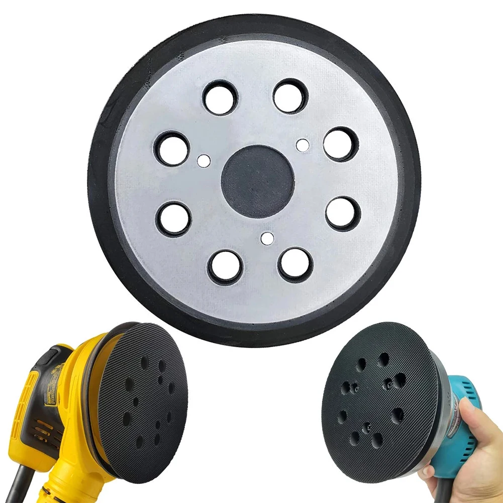5'' Sander Backing Pad For MKT M9202 Hook Loop Abrasive Paper Grip 8 Dust Holes SV13YA DW26453K Sanding Machine Polisher Parts
5'' Sander Backing Pad For MKT M9202 Hook Loop Abrasive Paper Grip 8 Dust Holes SV13YA DW26453K Sanding Machine Polisher Parts
