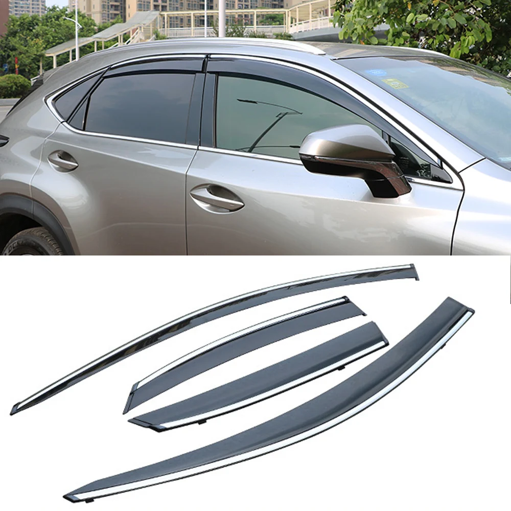 For LEXUS NX 2015-2020 Car Window Sun Rain Shade Visors Shield Shelter Protector Cover Trim Frame Sticker
For LEXUS NX 2015-2020 Car Window Sun Rain Shade Visors Shield Shelter Protector Cover Trim Frame Sticker