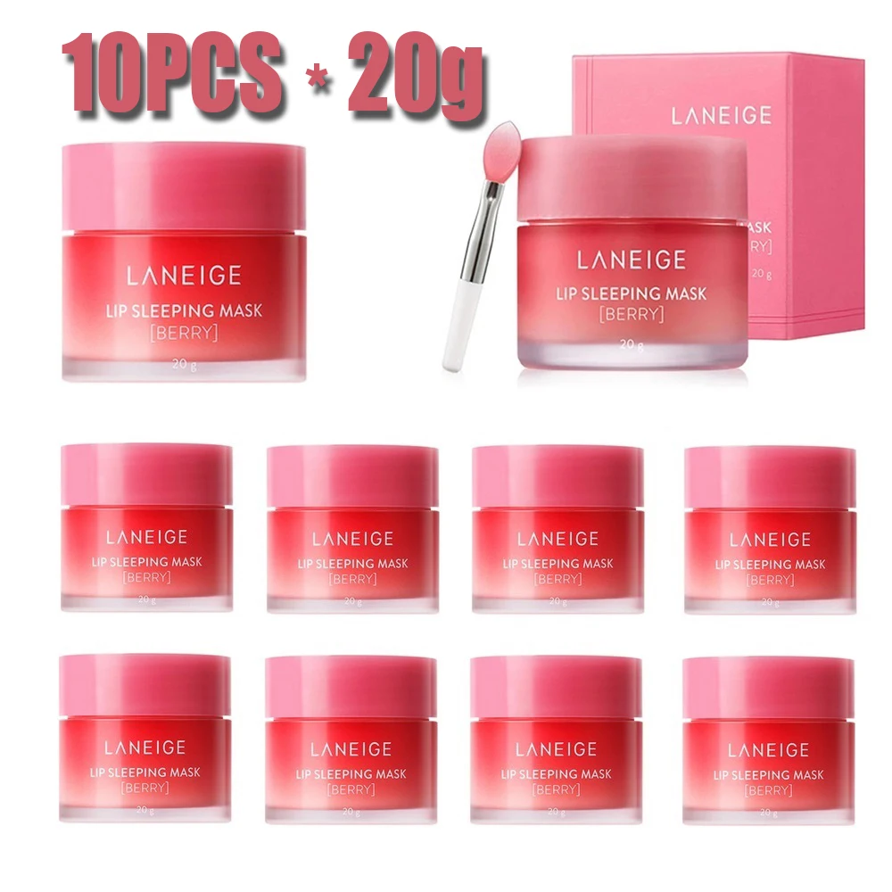10PCS Korea Laneige Lip Special Sleeping Mask Night Care 20g Supple Lip Moisturizer Treatment Soft Fragrant Smooth Elasticity
10PCS Korea Laneige Lip Special Sleeping Mask Night Care 20g Supple Lip Moisturizer Treatment Soft Fragrant Smooth Elasticity