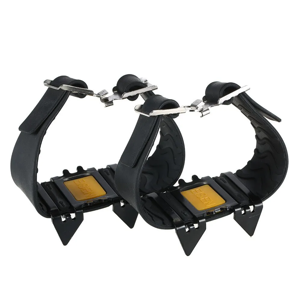 4 Tooth Crampons Outdoor Mountain Climbing Hiking Ice Ski Snow Shoes Spikes Winter Anti Slip Ice Gripper
4 Tooth Crampons Outdoor Mountain Climbing Hiking Ice Ski Snow Shoes Spikes Winter Anti Slip Ice Gripper