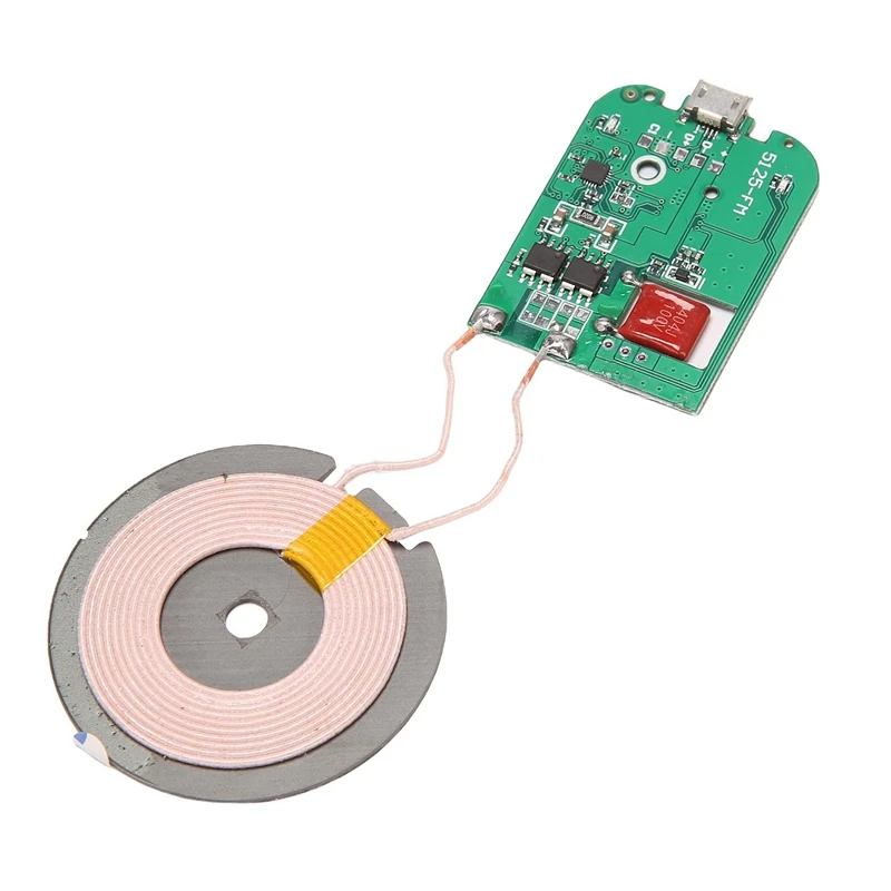 10W Transmitter Micro-Port Wireless Transmitter Module Receiver Charger Module
10W Transmitter Micro-Port Wireless Transmitter Module Receiver Charger Module