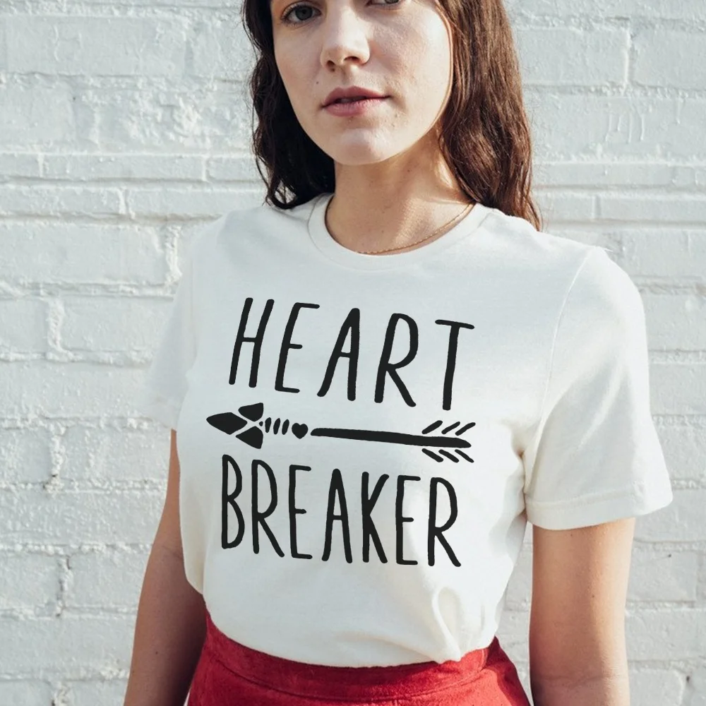 Valentine's Day Shirt for Men Women Tops Tees Heart Breaker White T-Shirt Boho Arrow Design Valentine Shirt
Valentine's Day Shirt for Men Women Tops Tees Heart Breaker White T-Shirt Boho Arrow Design Valentine Shirt