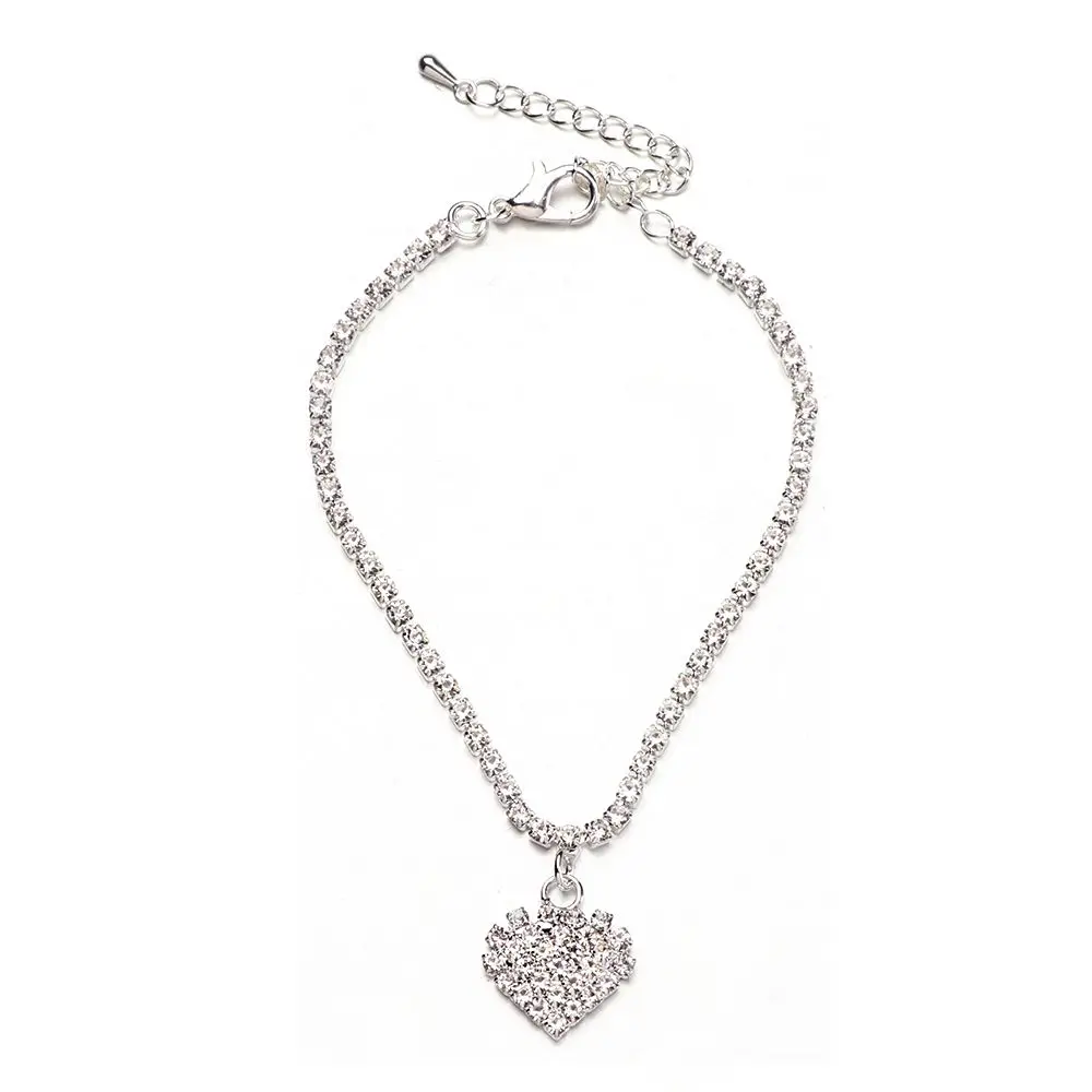 Foot Jewelry Luxury Wedding Party Silver Bracelet Anklets Adjustable Rhinestone Chain
Foot Jewelry Luxury Wedding Party Silver Bracelet Anklets Adjustable Rhinestone Chain