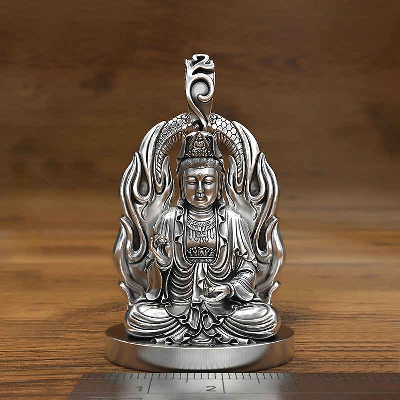 Подвеска XiYuan Guanyin серебряного цвета для мужчин и женщин 3D Мужская винтажная цепочка для свитера для женщин
Подвеска XiYuan Guanyin серебряного цвета для мужчин и женщин 3D Мужская винтажная цепочка для свитера для женщин