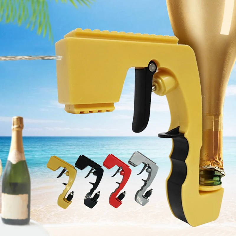 Portable Beer Gun Bar Party Champagne Spray Gun Champagne Gun Birthday Wedding Champagne Pourer Ejector Feeding Drink Squirt Gun
Portable Beer Gun Bar Party Champagne Spray Gun Champagne Gun Birthday Wedding Champagne Pourer Ejector Feeding Drink Squirt Gun
