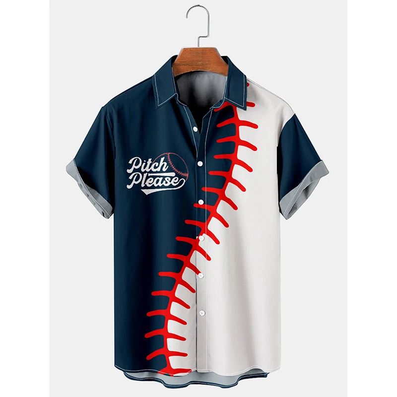 Casual Patchwork Please Pitch Baseball Men‘s Holiday Breathable Short Sleeve Tee Shirt
Casual Patchwork Please Pitch Baseball Men‘s Holiday Breathable Short Sleeve Tee Shirt