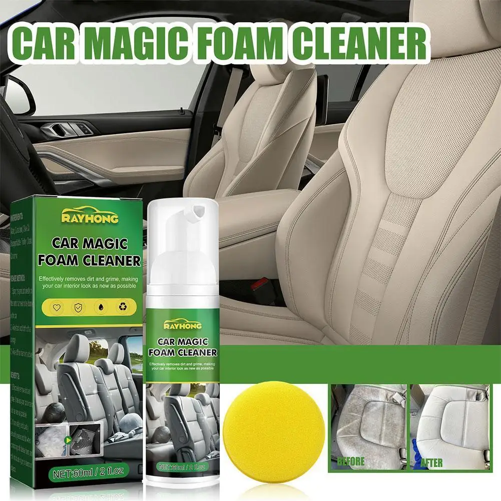 

Car Magic Foam Cleaner Multi-purpose Strong Decontamination Motorcycle Products Rust Foam Cleaning Brake Cleaner Cleaning C J3Y8