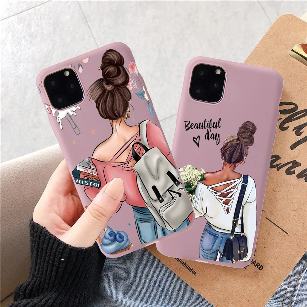 Cool Girl Woman Phone Case For iPhone 11 Pro XS Max XR X 8 7 6 6S Plus SE 2020 12 Case Soft TPU Fashion Cover Capa Fundas 
Cool Girl Woman Phone Case For iPhone 11 Pro XS Max XR X 8 7 6 6S Plus SE 2020 12 Case Soft TPU Fashion Cover Capa Fundas