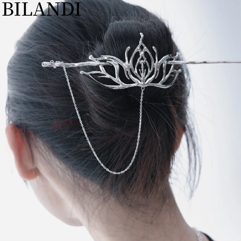 Bilandi Chinese Style Hair Sticks Vintage Chopstick Women Hairpins Hair Clip Pin Headwear Geometric Hair Jewelry Accessories
Bilandi Chinese Style Hair Sticks Vintage Chopstick Women Hairpins Hair Clip Pin Headwear Geometric Hair Jewelry Accessories