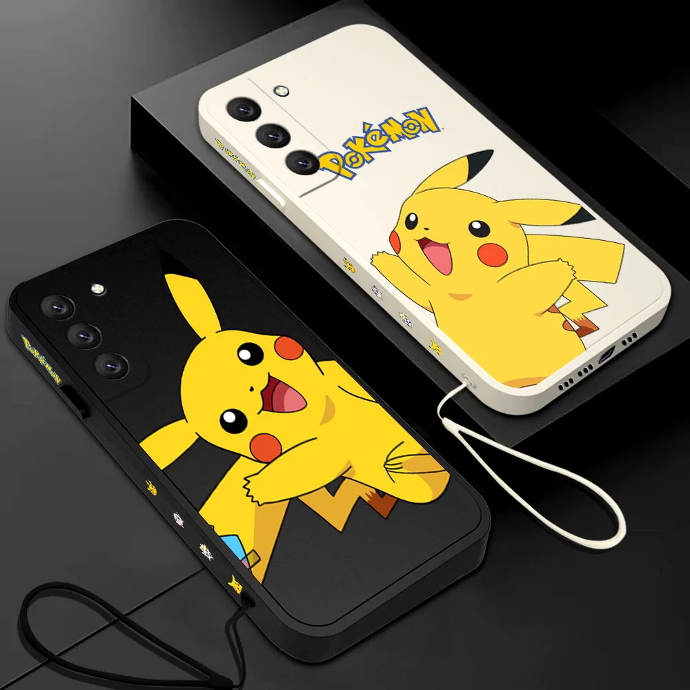 Cartoon Anime Pokémon Pikachu Phone Case For Samsung Galaxy S23 S22 S21 S20 Ultra FE S10 4G S9 S10E Note 20 10 Plus With Lanyard
Cartoon Anime Pokémon Pikachu Phone Case For Samsung Galaxy S23 S22 S21 S20 Ultra FE S10 4G S9 S10E Note 20 10 Plus With Lanyard