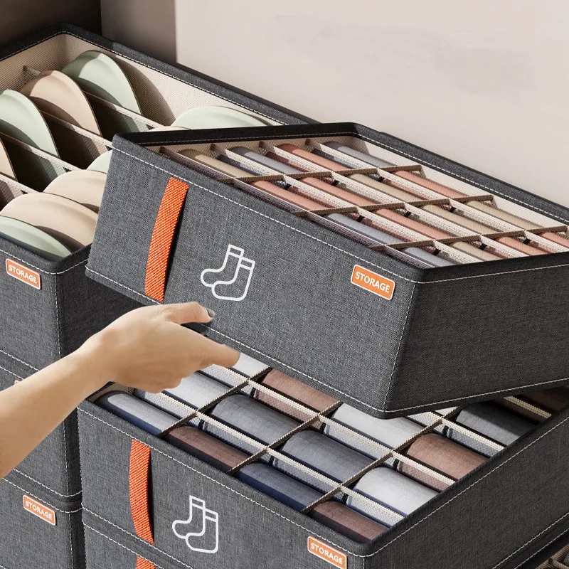 Underwear Bra Storage Box Drawer Organizer Wardrobe Drawer Divider Clothe Scarfs Socks Clothing T-shirt Arrangement Accessories
Underwear Bra Storage Box Drawer Organizer Wardrobe Drawer Divider Clothe Scarfs Socks Clothing T-shirt Arrangement Accessories