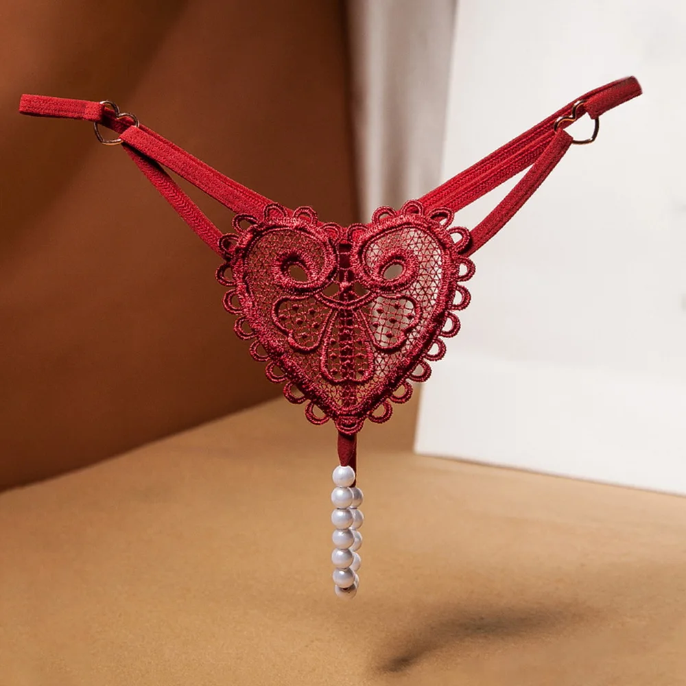 Embroidery Sexy Panties Pearl Thongs G-String Women T-back Panties Low Rise Thong Briefs Lingeries Thin Trap Briefs Underwear
Embroidery Sexy Panties Pearl Thongs G-String Women T-back Panties Low Rise Thong Briefs Lingeries Thin Trap Briefs Underwear