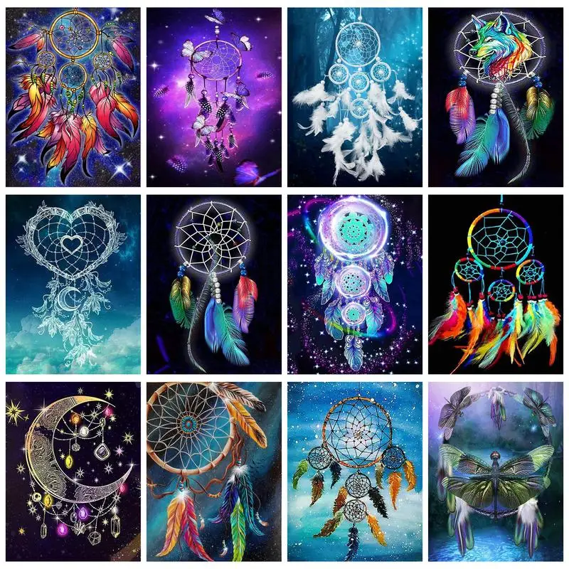 CHENISTORY Decorative Painting By Numbers Dreamcatcher For Handiwork For Adults Picture Coloring Personalized Gift Fantasy
CHENISTORY Decorative Painting By Numbers Dreamcatcher For Handiwork For Adults Picture Coloring Personalized Gift Fantasy