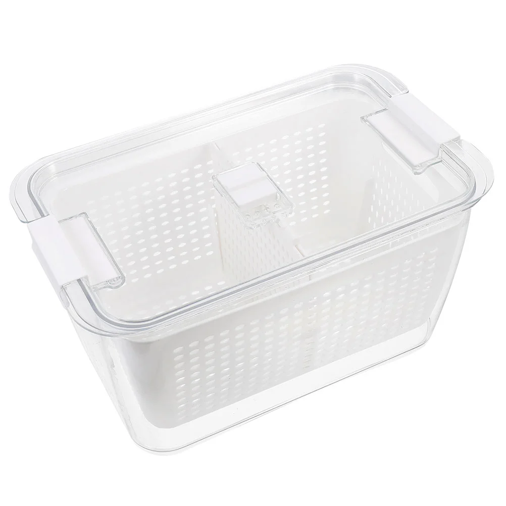Fruit Container Organizer Fridge Fresh Refrigerator Saver Produce Bins Storage Vegetable Containers Colander Keeper Box
Fruit Container Organizer Fridge Fresh Refrigerator Saver Produce Bins Storage Vegetable Containers Colander Keeper Box