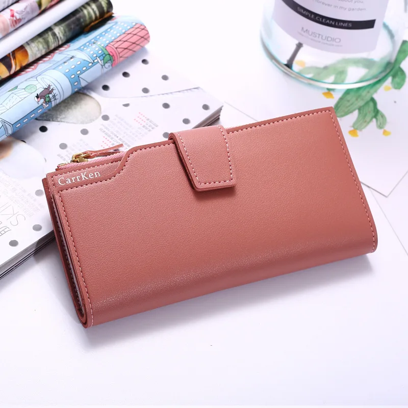 2022 New Fashion Women Wallet Soft PU Leather Zipper Wallet Long Women's Clutch Wallet Female Designer Coin Card Purse Black
2022 New Fashion Women Wallet Soft PU Leather Zipper Wallet Long Women's Clutch Wallet Female Designer Coin Card Purse Black