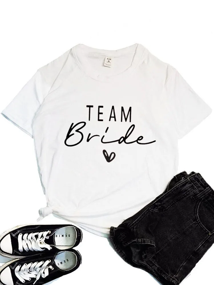 Women Team Bride Bachelorette Party Shower Hen Party Bridesmaid T-Shirt 2022 Girls Wedding Female Tops Tees
Women Team Bride Bachelorette Party Shower Hen Party Bridesmaid T-Shirt 2022 Girls Wedding Female Tops Tees