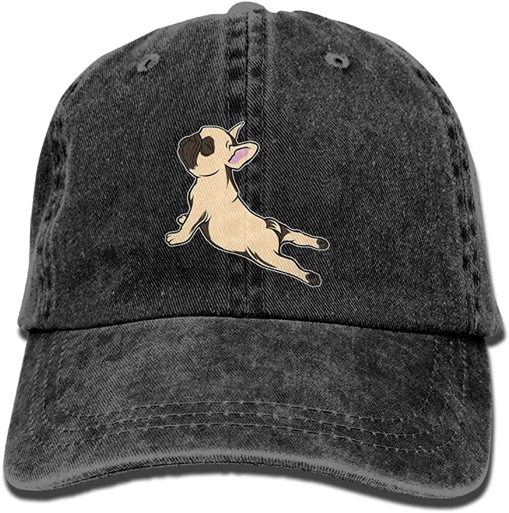Pug Baseball Cap for Men Women Adjustable Classic Vintage Washed Cotton Denim Trucker Hat for Running Workouts Outdoor
Pug Baseball Cap for Men Women Adjustable Classic Vintage Washed Cotton Denim Trucker Hat for Running Workouts Outdoor