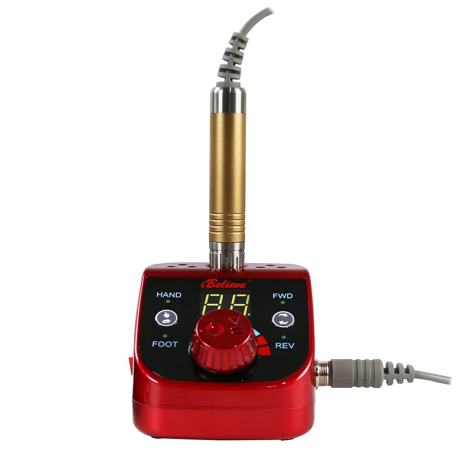 iBelieve professional small room 80w 35000rpm nail drill machine strong with brushless motor
iBelieve professional small room 80w 35000rpm nail drill machine strong with brushless motor