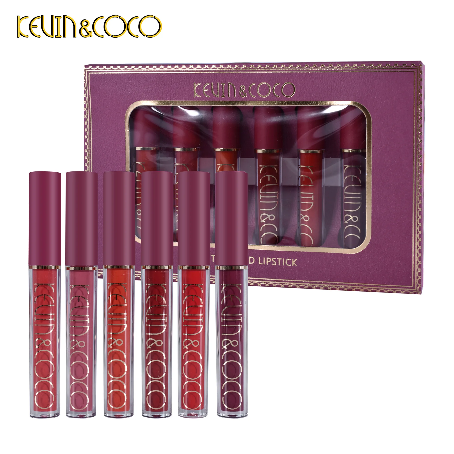 6PCS Matte Liquid Lipstick Makeup Set Long-lasting Waterproof Velvet Lip Gloss Set Colored Lip Makeup Gift Set for Girls Women
6PCS Matte Liquid Lipstick Makeup Set Long-lasting Waterproof Velvet Lip Gloss Set Colored Lip Makeup Gift Set for Girls Women