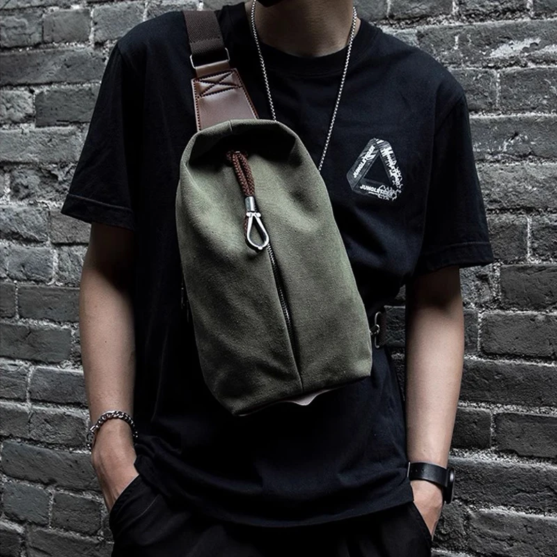 Canvas Sling Bag Small Crossbody Backpack Hiking Daypack Rucksack for Men Women Outdoor Cycling Travel
Canvas Sling Bag Small Crossbody Backpack Hiking Daypack Rucksack for Men Women Outdoor Cycling Travel