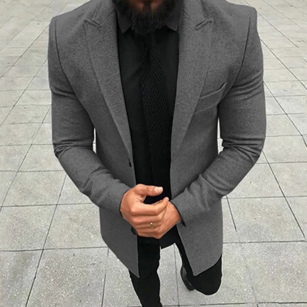 Thick Jacket Overcoat Tops Trench Coat Warm Winter Long Mens M~3XL Outwear Single Breasted Fashion Hot New Sale
Thick Jacket Overcoat Tops Trench Coat Warm Winter Long Mens M~3XL Outwear Single Breasted Fashion Hot New Sale