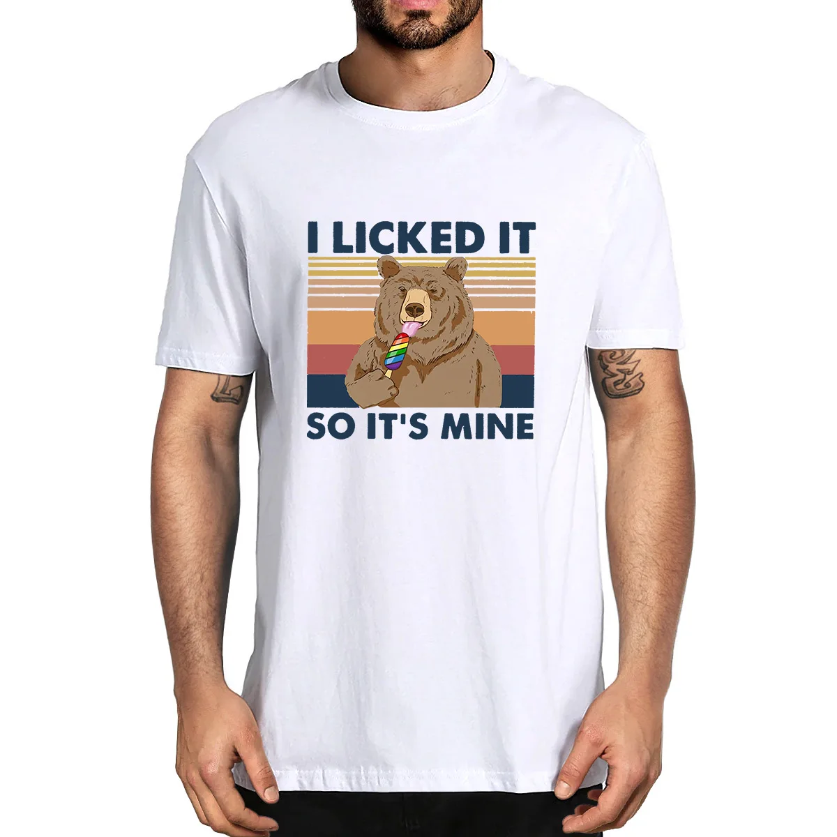 Unisex Cotton Grumpy Bear I Licked It So It's Mine Funny Summer Men's Novelty T-Shirt Women Casual Streetwear Oversize Soft Tee
Unisex Cotton Grumpy Bear I Licked It So It's Mine Funny Summer Men's Novelty T-Shirt Women Casual Streetwear Oversize Soft Tee