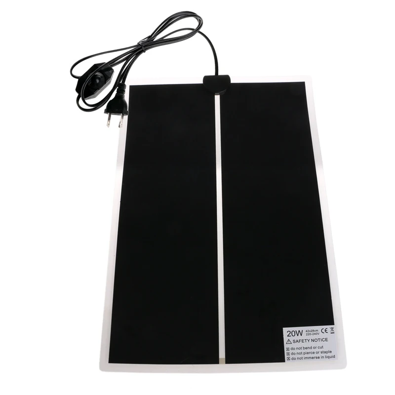 20W Reptile Self Heating Blanket Adjustable Temperature Bed Mat 28x42cm Self Heating Mat For Reptile Keep Your Pet Warm
20W Reptile Self Heating Blanket Adjustable Temperature Bed Mat 28x42cm Self Heating Mat For Reptile Keep Your Pet Warm