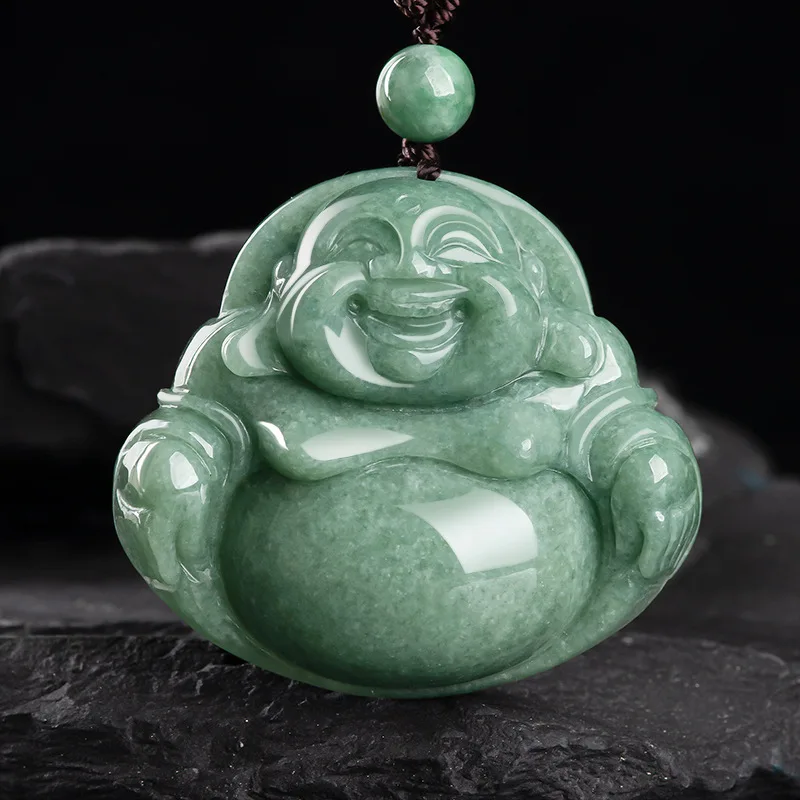 Mai Chuang/jade Buddha Maitreya/Emerald Necklace Pendant Fashion Personality Jewelry Accessories Men And Women Couple Gift
Mai Chuang/jade Buddha Maitreya/Emerald Necklace Pendant Fashion Personality Jewelry Accessories Men And Women Couple Gift