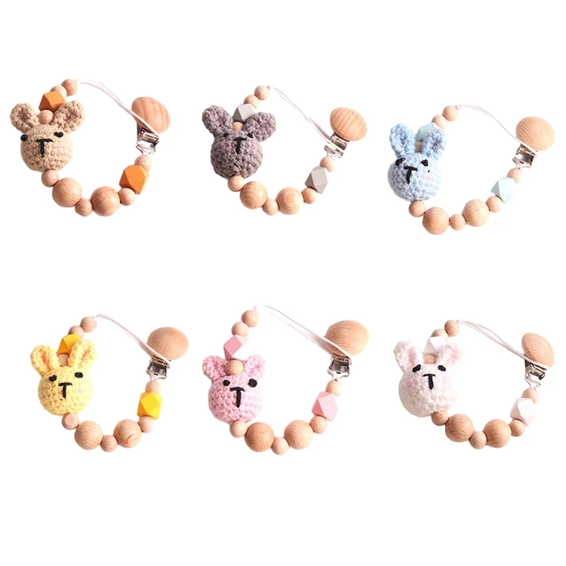 Animal Pacifier Clip Teether Toy Pacifier Holder Teethers for Baby Boys Girls Teething Soothie Toy for Baby Shower- Gift
Animal Pacifier Clip Teether Toy Pacifier Holder Teethers for Baby Boys Girls Teething Soothie Toy for Baby Shower- Gift